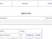 Gestion de servicios
